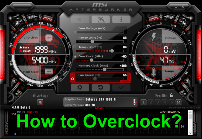 Mining Overclock Settings For Nvidia Cards GTX 1060,1070,1080,1080 Ti