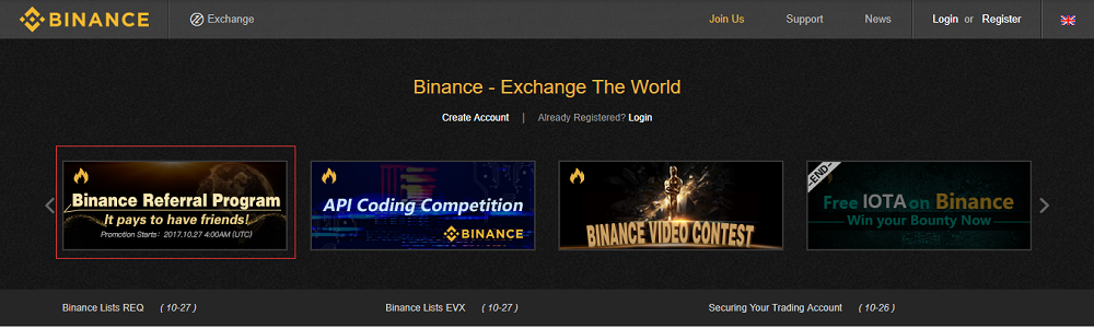 binance referral code pay forward