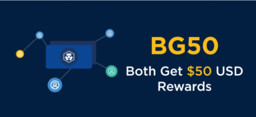 Crypto BG50 referral scheme