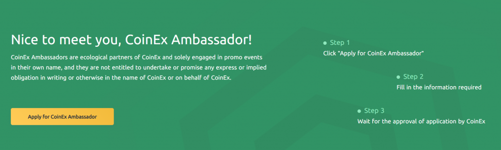 CoinEx Ambassador