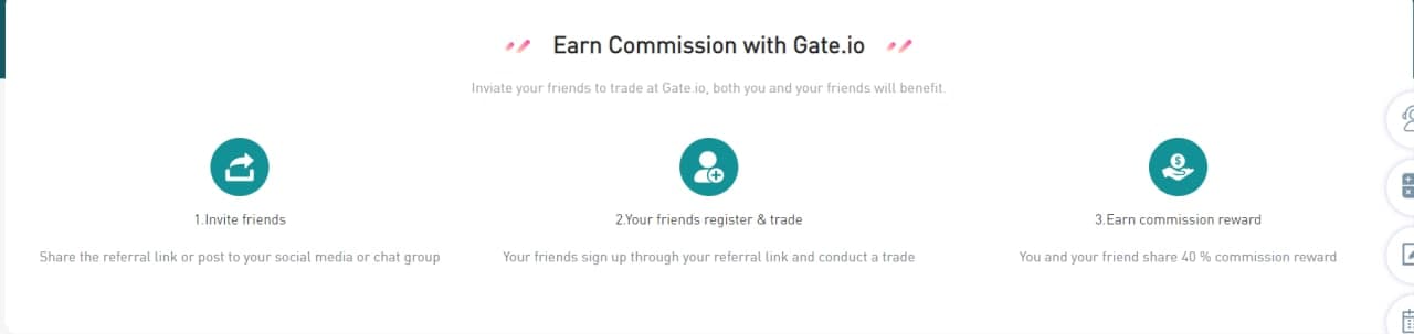 Gate.io Referral Program